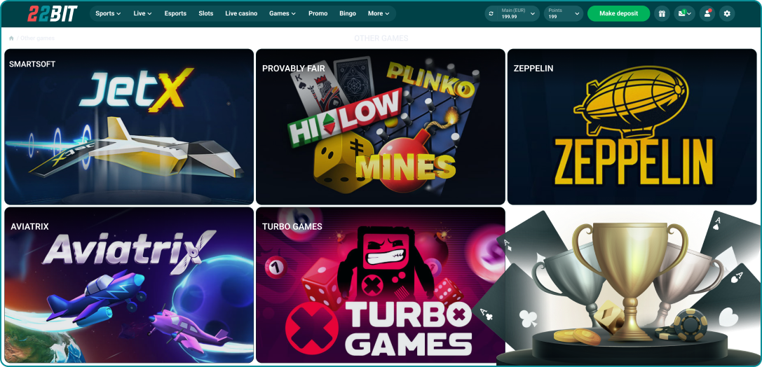 22Bit Κορυφαία Παιχνίδια